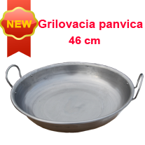 Grilovacia nerezová panvica