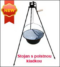 Stojan s poistnou kladkou