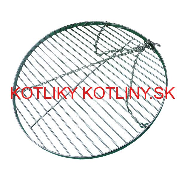 Grilovací rošt s retiazkou