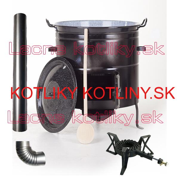 Zabíjačkový kotlový set  80 L+ horák KEMPER + dymovod zdarma!