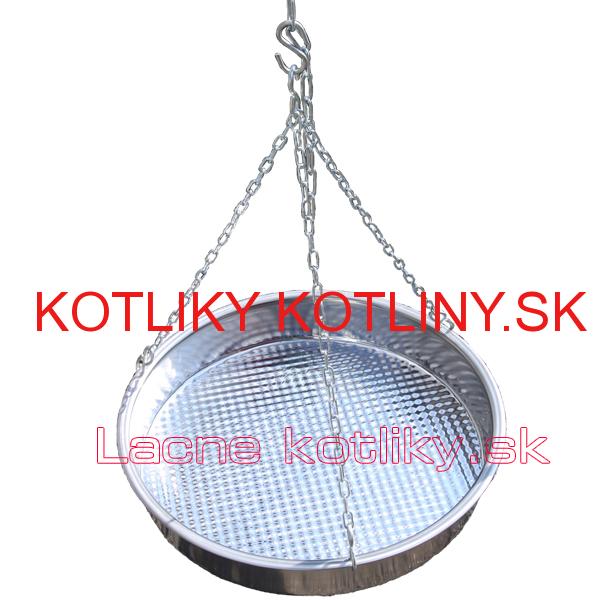 Nerezová panvica s retiazkou 49 cm