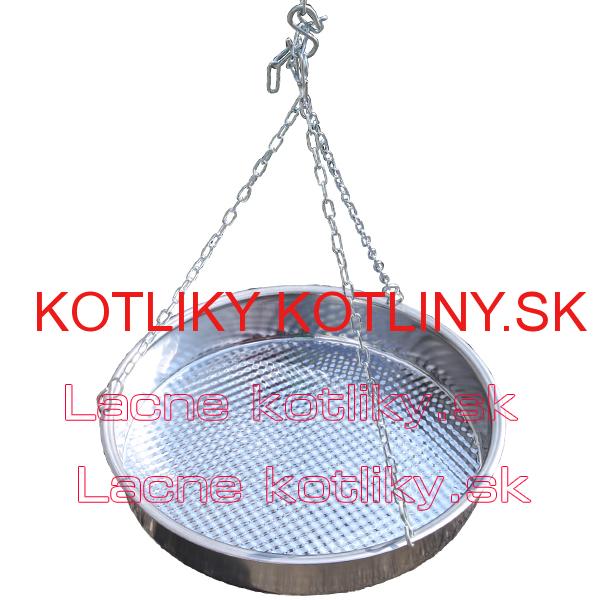 Nerezová panvica s retiazkou 49 cm