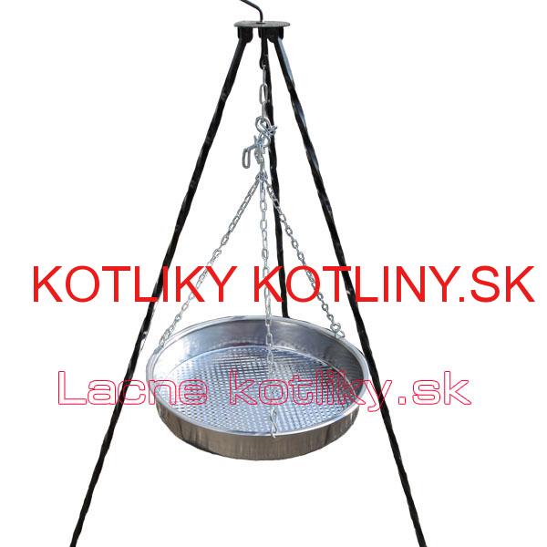 Nerezová panvica s retiazkou 49 cm