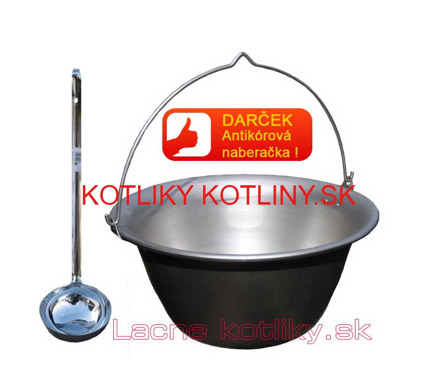 Nerezový kotlík 15 L + antikórová naberačka