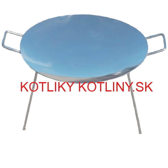 Nerezová panvica s nožičkami 55 cm BBQ