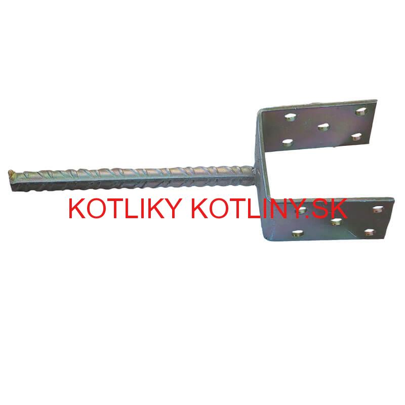 Pätka zápustná, kotviaca, pozinkovaná 8 cm