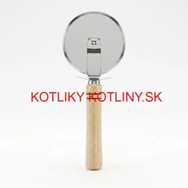 Krájač na pizzu s drevenou rukoväťou 22 cm