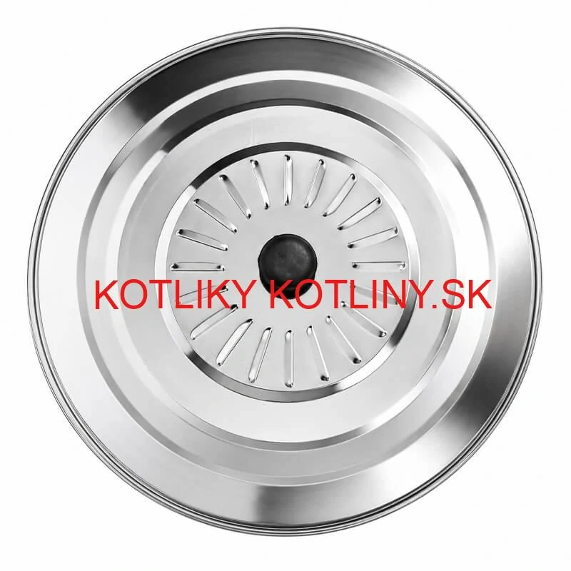 Nerezová pokrievka proti striekaniu 26 cm
