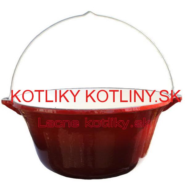Liatinový kotlík 10,8 L – smaltovaný povrch