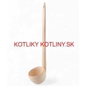 Drevená naberačka veľká 57 cm