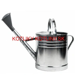 Pozinkovaná krhlica ružicou s 12 l (plechová)