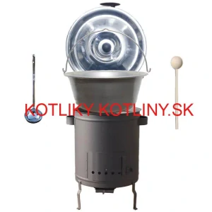Nerezový kotlík 15 L (1,5 mm) + hrubostenná (1,5 mm) a žiaruvzdorná kotlina 36 PLUS 600