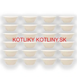 Sada 24 ks: Plastová miska na fajnový kotlíkový guláš a polievky – 750 ml