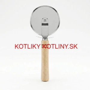 Krájač na pizzu s drevenou rukoväťou 22 cm