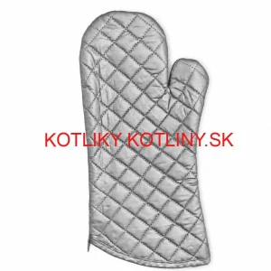Chňapka strieborná s dlhým rukávom 35 cm