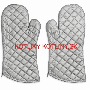 Chňapky strieborné dlhé 35 cm — sada 2 ks