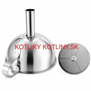 Nerezový lievik so sitkom 11 cm