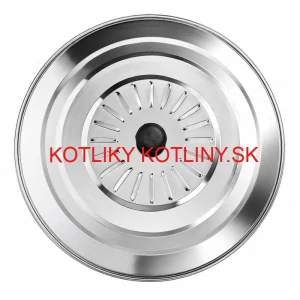 Nerezová pokrievka proti striekaniu 28 cm