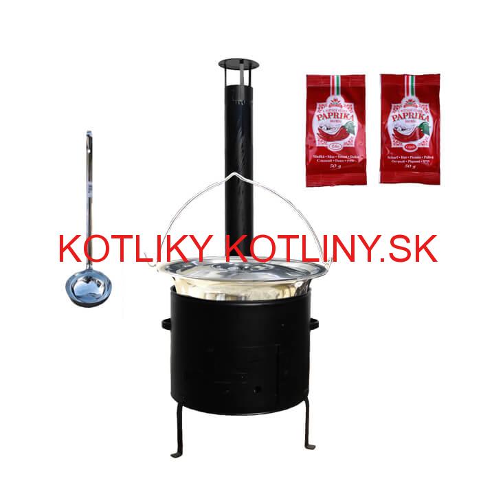 Kotlíkový gulášový set 42 CLASSIC + 20 L antikorový kotlík (1,2 mm)