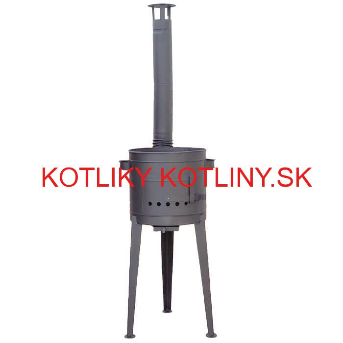 Vysoká kotlina 42 cm + ohňovzdorná farba PLUS 600