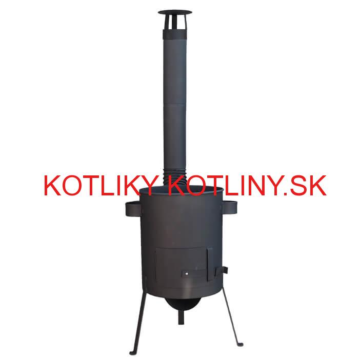 Kotlina 42 cm s žiaruvzdornou farbou PLUS 600 4 MM