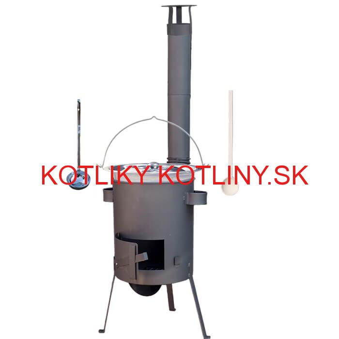 Antikorový kotlík 22 L (0,8 mm) + žiaruvzdorná kotlina 42 PLUS 600 4 MM