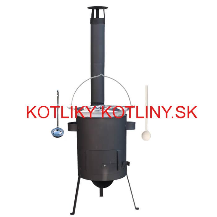 Antikorový kotlík 30 L (1,2 mm) + žiaruvzdorná kotlina 45 PLUS 600 4 MM