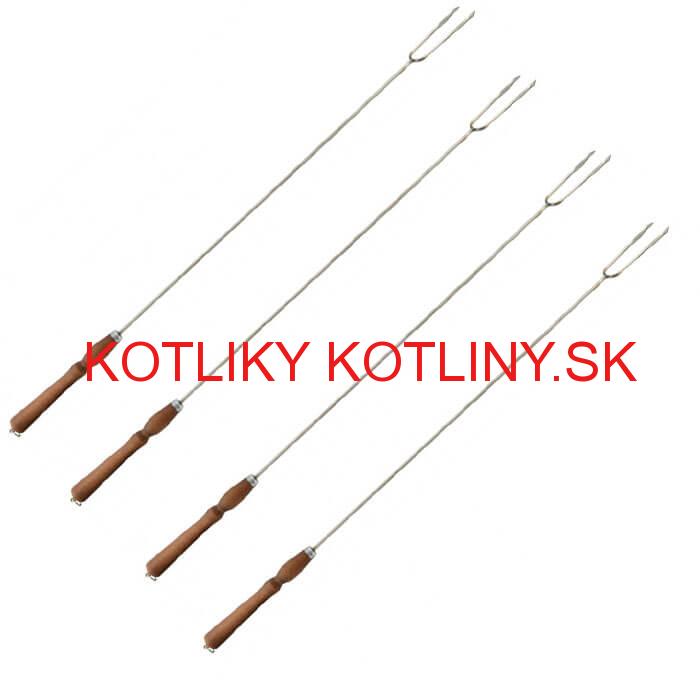 Vidlička na opekanie 90 cm 4 ks NEREZ