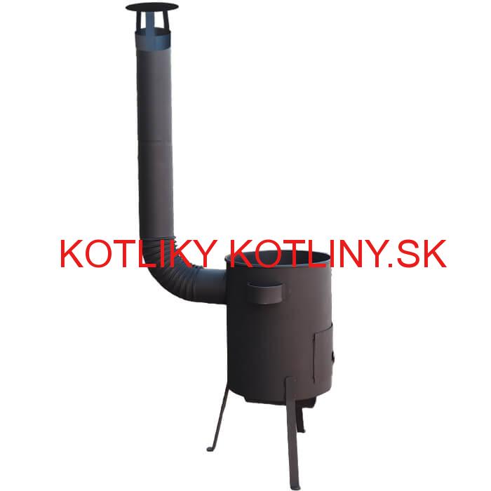 Kotlina 36 cm s žiaruvzdornou farbou PLUS 600 4 MM