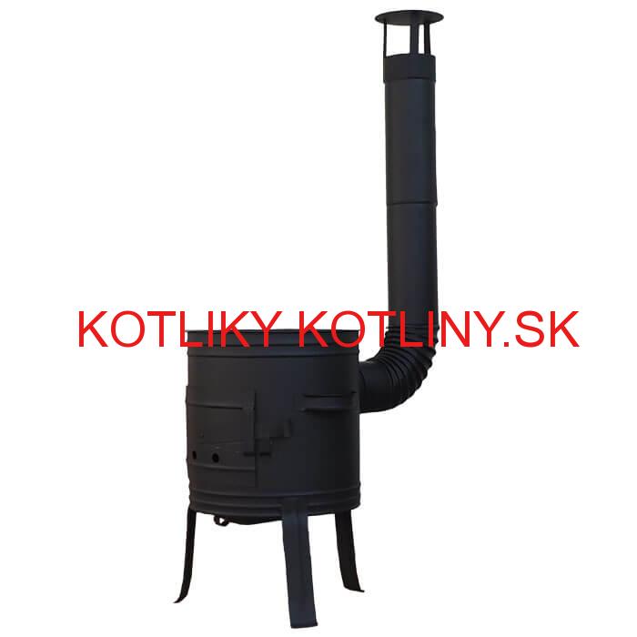 Kotlina 33 cm + žiaruvzdorná farba Plus 700