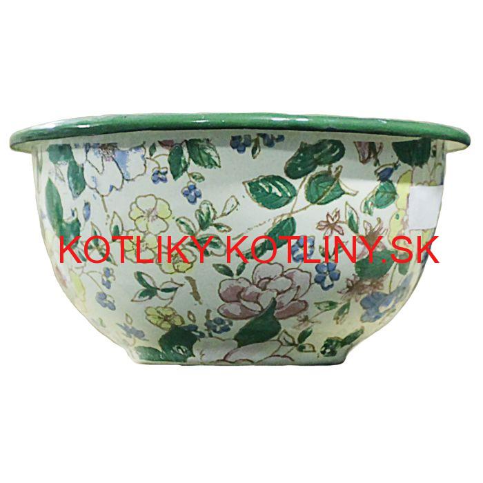 Smaltovaná vzorovaná miska 17 cm DECOR