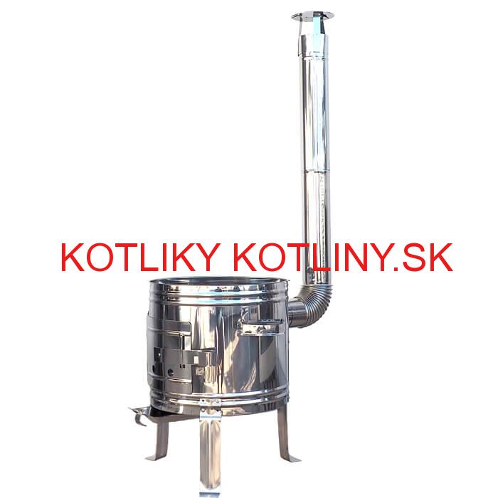 Nerezová kotlina s antikorovou úpravou 36 cm INOX