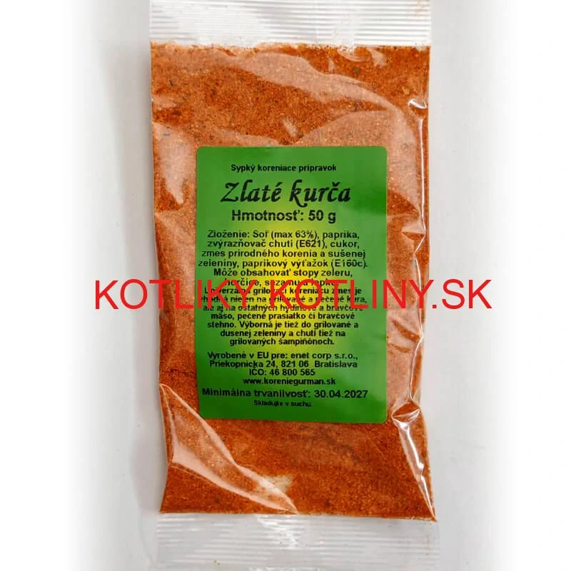 Zlaté kurča – zmes korenia 50 g
