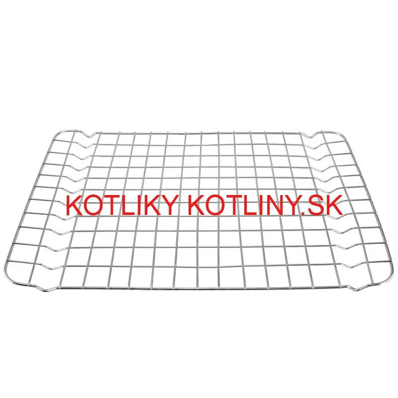 Nerezový rošt na pekáč na grilovanie a pečenie 33 x 22 cm