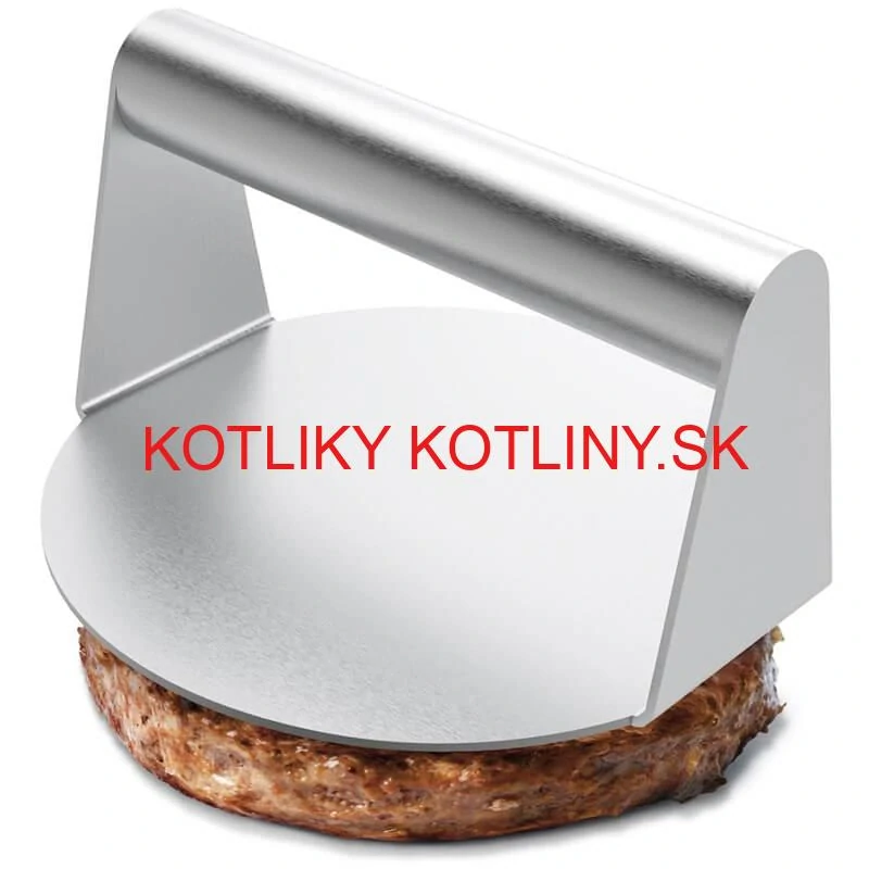 Nerezový lis na mäso 14 cm HAMBURGER