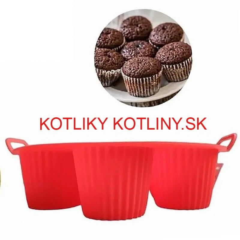 Forma na muffiny do teplovzdušnej fritézy 7 x