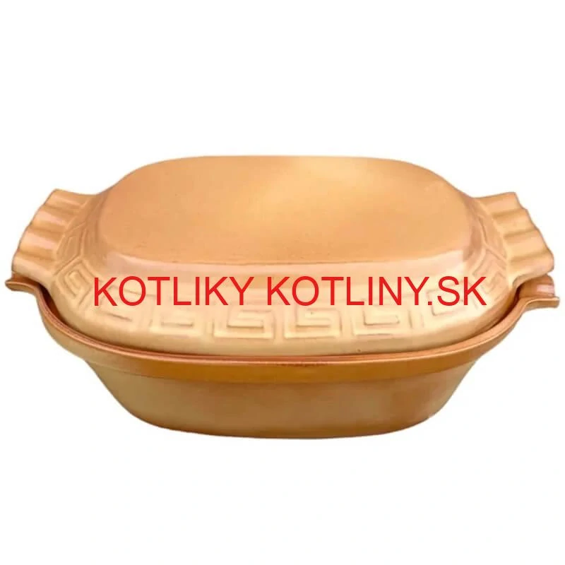 Rímska misa / pekáč z glazovanej terakotovej hliny 6 l