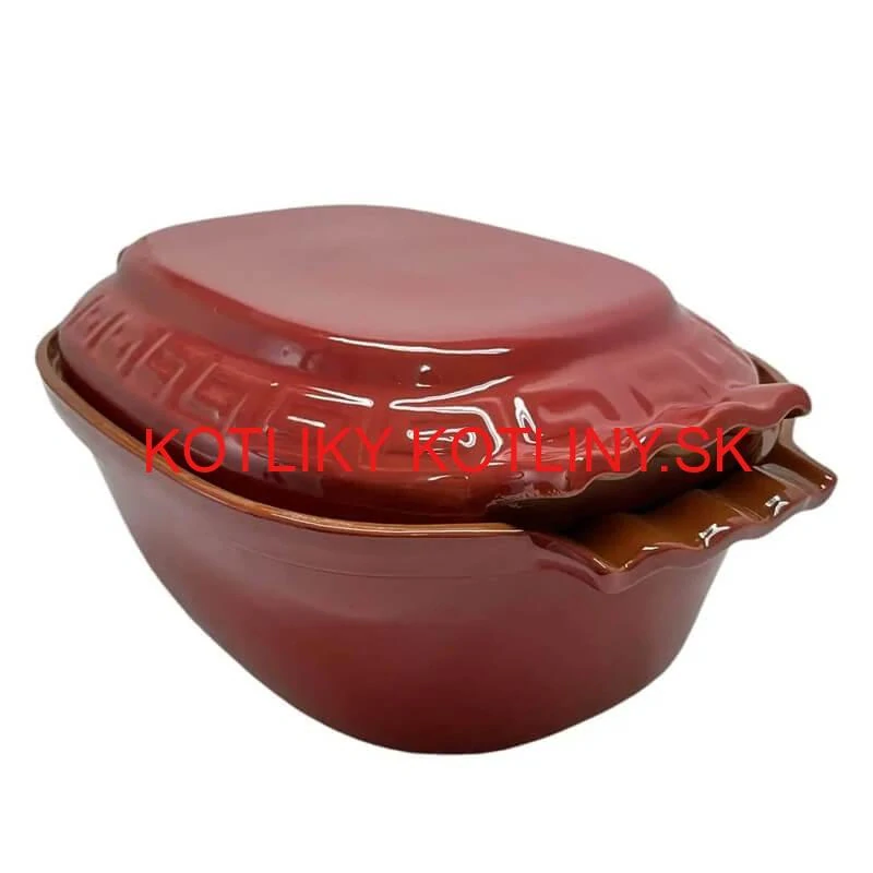 Rímska misa / pekáč z glazovanej terakotovej hliny 6 l