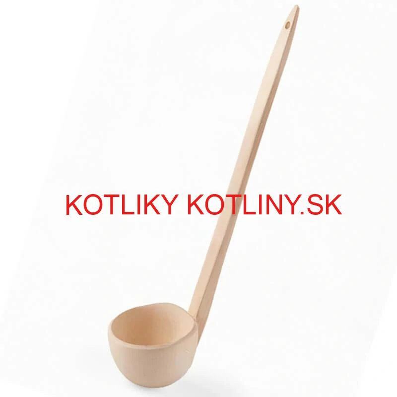 Drevená naberačka veľká 57 cm