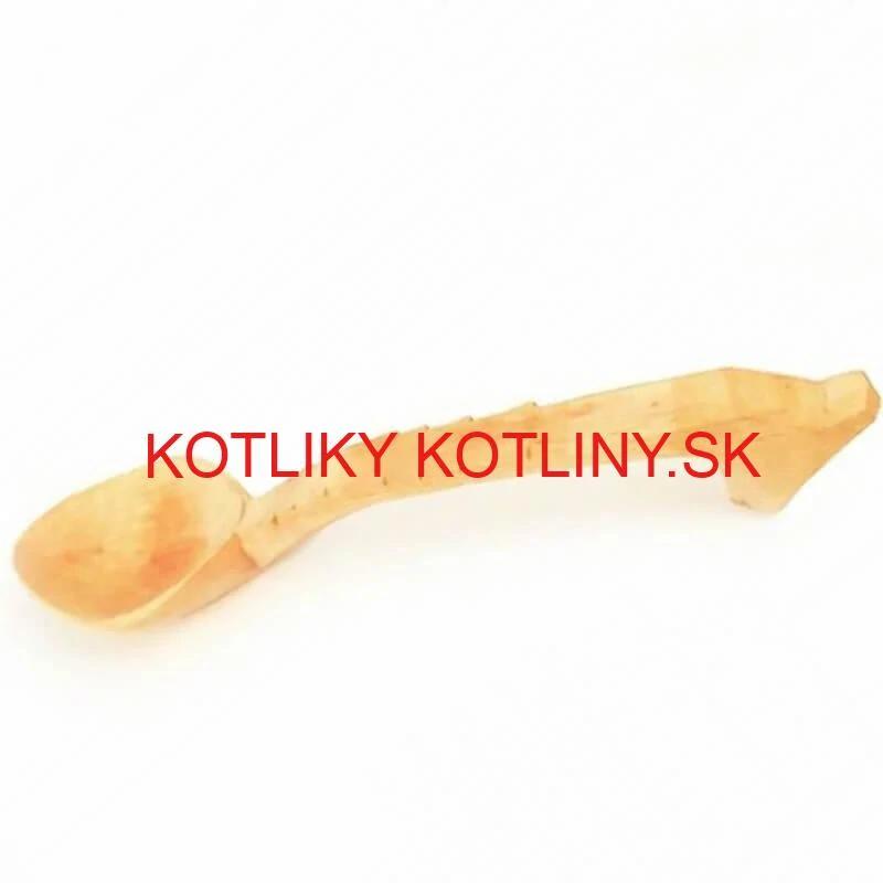 Saunová drevená lyžica