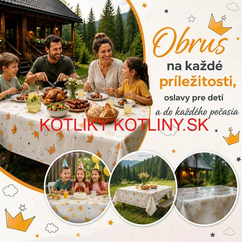 Detský umývateľný PEVA obrus Prince 137 × 183 cm