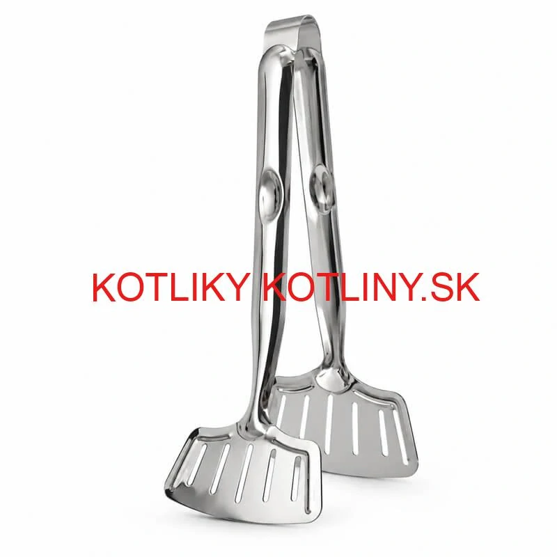 Nerezové kliešte na rybu — kuchynská naberačka 2 v 1, 28 cm