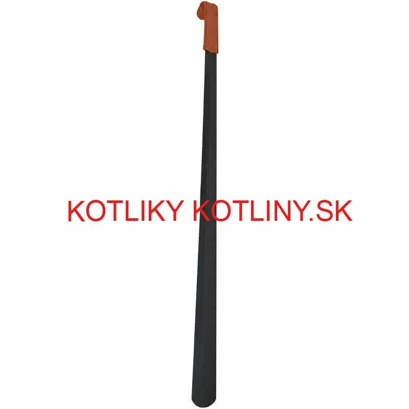 Kovový obuvák 80 cm s rukoväťou zo syntetickej kože