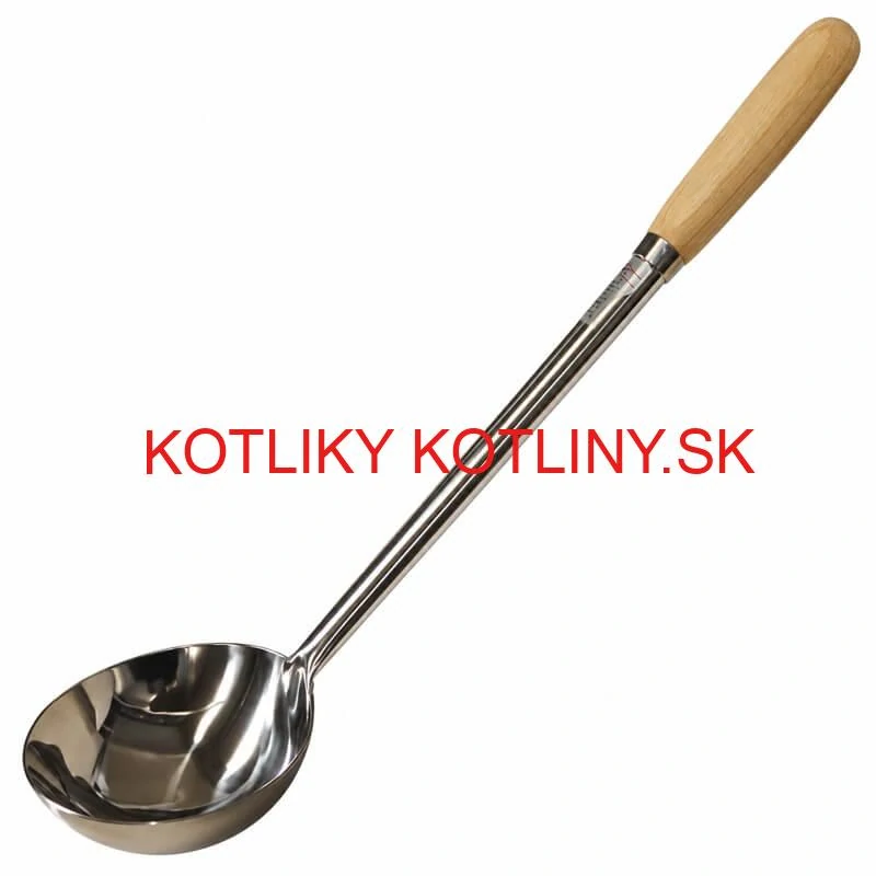 Antikorová naberačka 250 ml s drevenou rúčkou – 51,5 cm