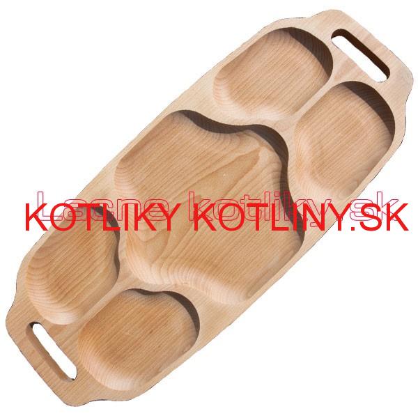 Servírovací drevený podnos