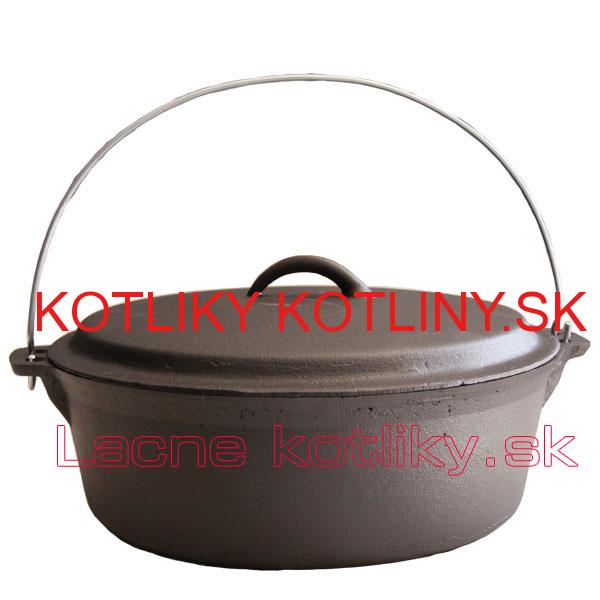 Liatinový kotlík 5,5 L + pokrievka