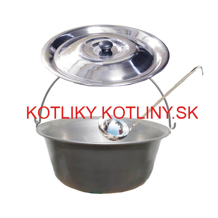 Nerezový kotlík 10 L (1,5 mm) + antikorová pokrievka