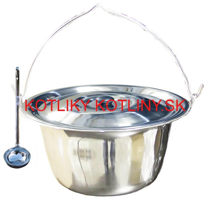 Antikorový kotlík 10 L (1,2 mm) + antikorová pokrievka
