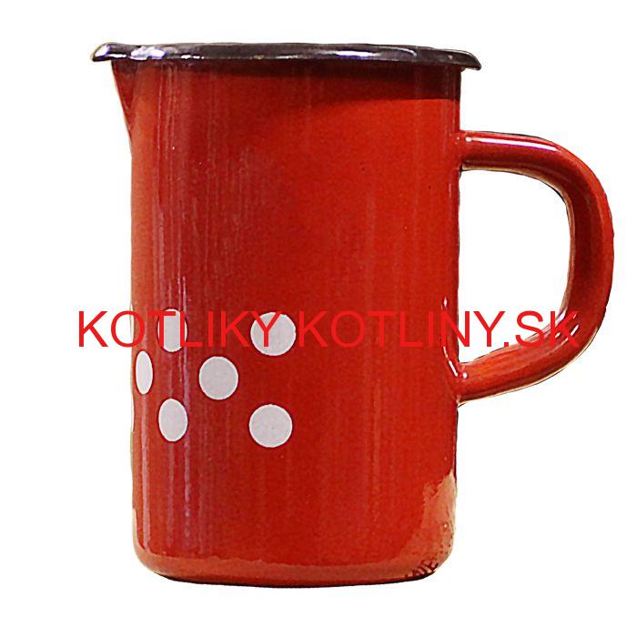 Smaltovaná kanvica 0,5 L