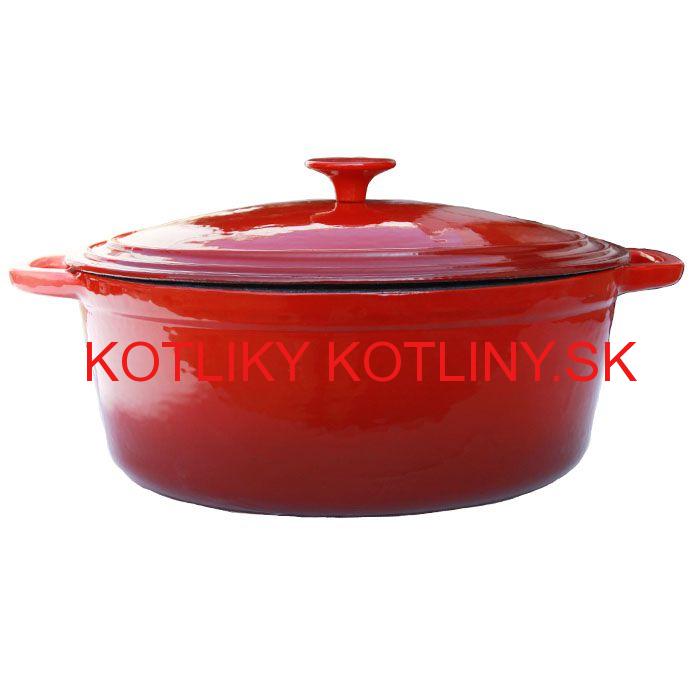 Liatinový pekáč 6,2 L – červený